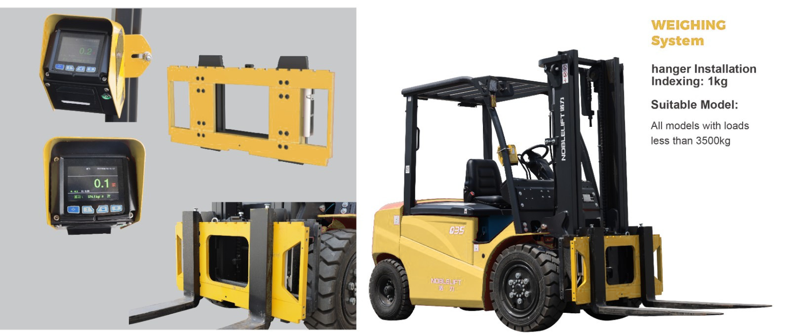 Counterbalanced Forklift
