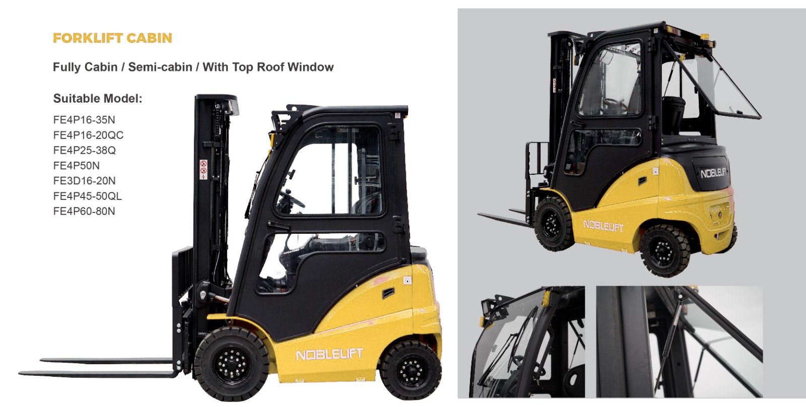 Counterbalanced Forklift